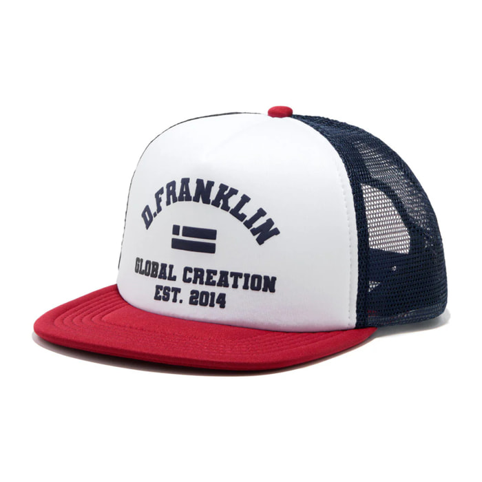 Gorra Trucker Hombre Color  Azul Marino-Roja