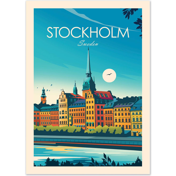Affiche - Stockholm - Studio Inception