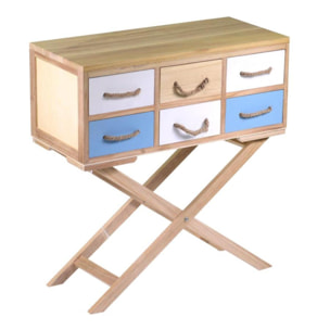 Mobiletto Tenerife 6 cassetti cm67x30h30/72