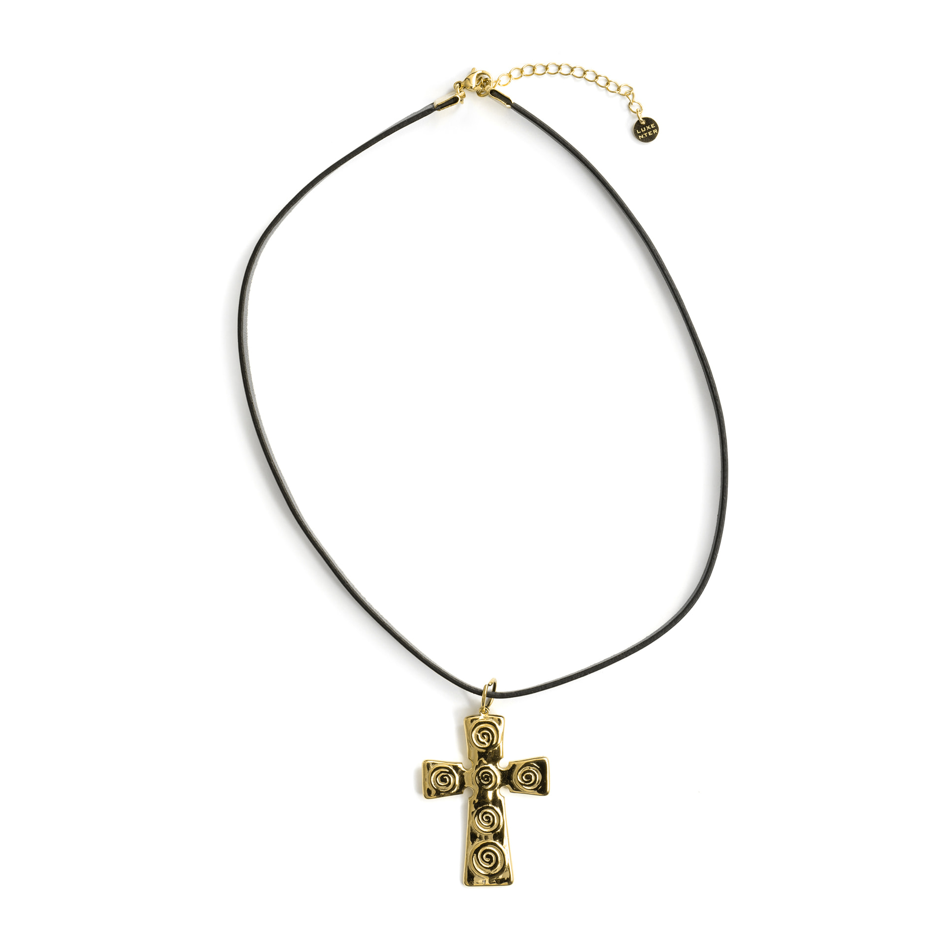 Collar Thiya acabado oro amarillo 18k