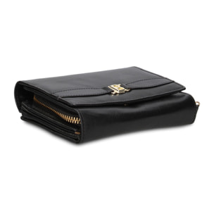 Portafoglio donna vera pelle - Modello Novara Elite - Casual - 17.5 x 10.0 x 4.5 cm