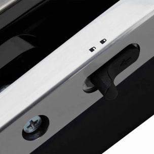 Parrilla eléctrica grill JATA JEGR1596 con placas rayadas (29 x 23,6 cm) antiadherentes. 2000 W