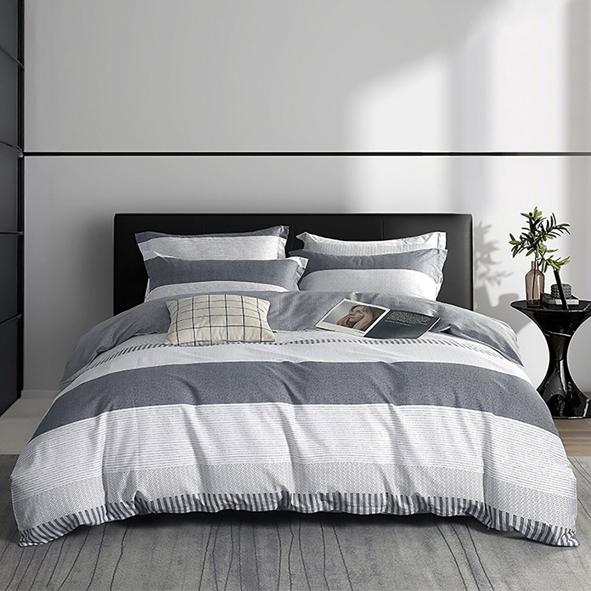 Parure housse de couette en polycoton - Skyline