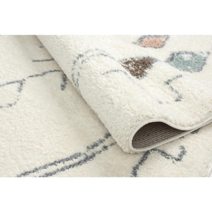 Tapis berbère tissé motif saharien VILA