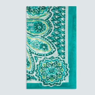 Fiorella Rubino - Foulard stampato in seta - Verde