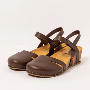 Sandalias 1931 NAPPA BROWN/ I LIVE color Brown