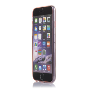 CUSTODIA IN SILICONE TRASPARENTE ROSA IP66S