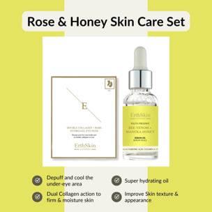 Set de aceite de abeja + cuidado de ojos