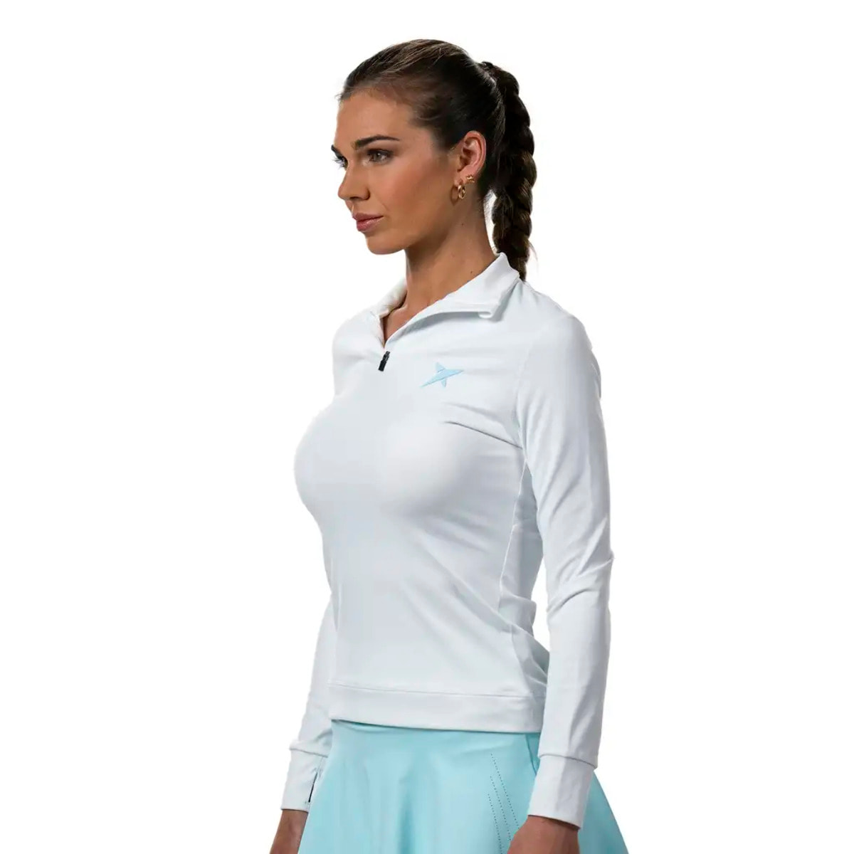 Sudadera de pádel mujer Opalo Drop Shot