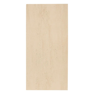 Sticker mural effet travertin Cary beige 58x28cm