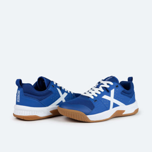 MUNICH PISTA 02 Zapatillas fútbol sala de diseño profesional en color azul