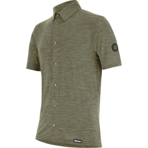 Gravel - Camisa Técnica - Verde Militarcolor_es - Hombre