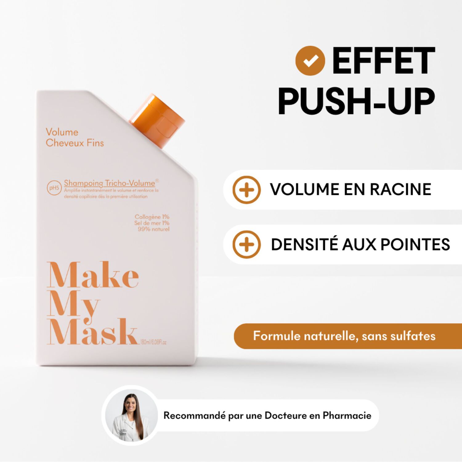 PH5 Tricho-Volume  - Shampoing Volume 180 ml