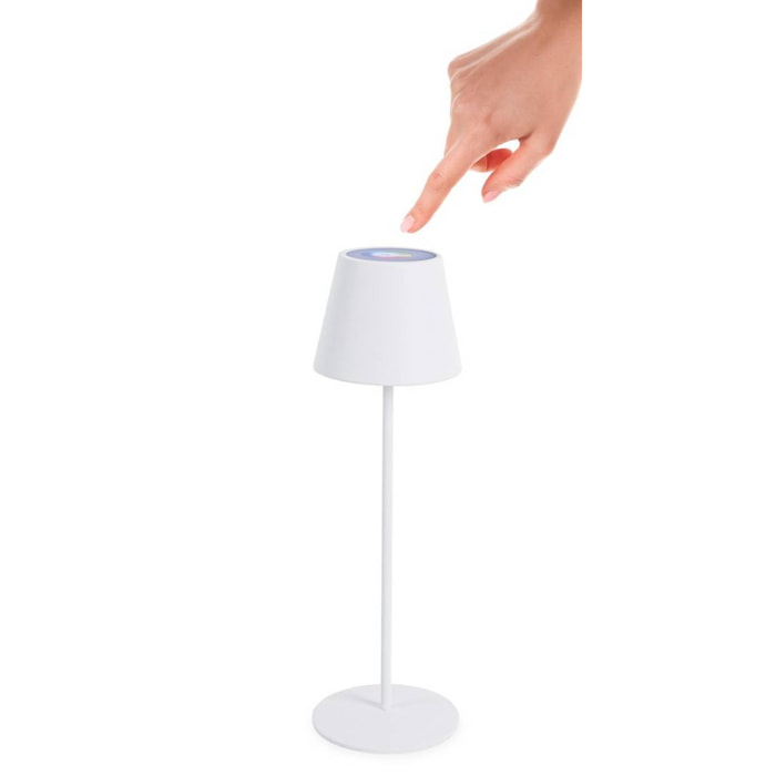 Lampada ETNA a LED bianca multicolore