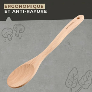 Cuillère de cuisine en bois FSC Fackelmann Nature