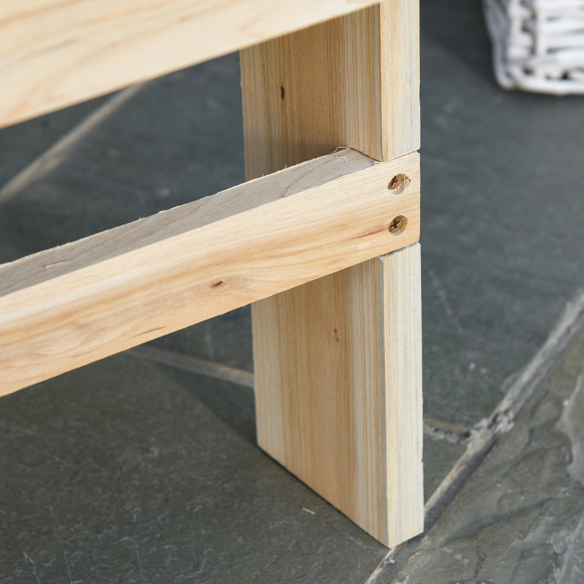 Silla Adirondack de Madera Silla de Jardín con Asiento Extra Ancho Carga 150 kg para Patio Terraza Balcón 78x89x88 cm Natural