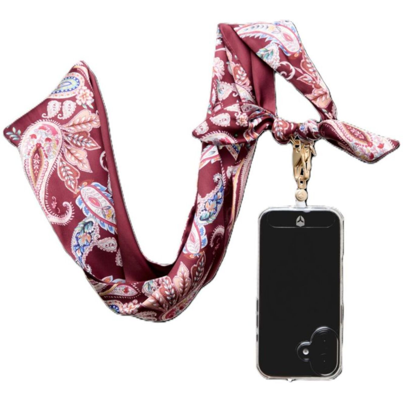 Bandoulière FORCE CASE Bandoulière bandana Bordeaux