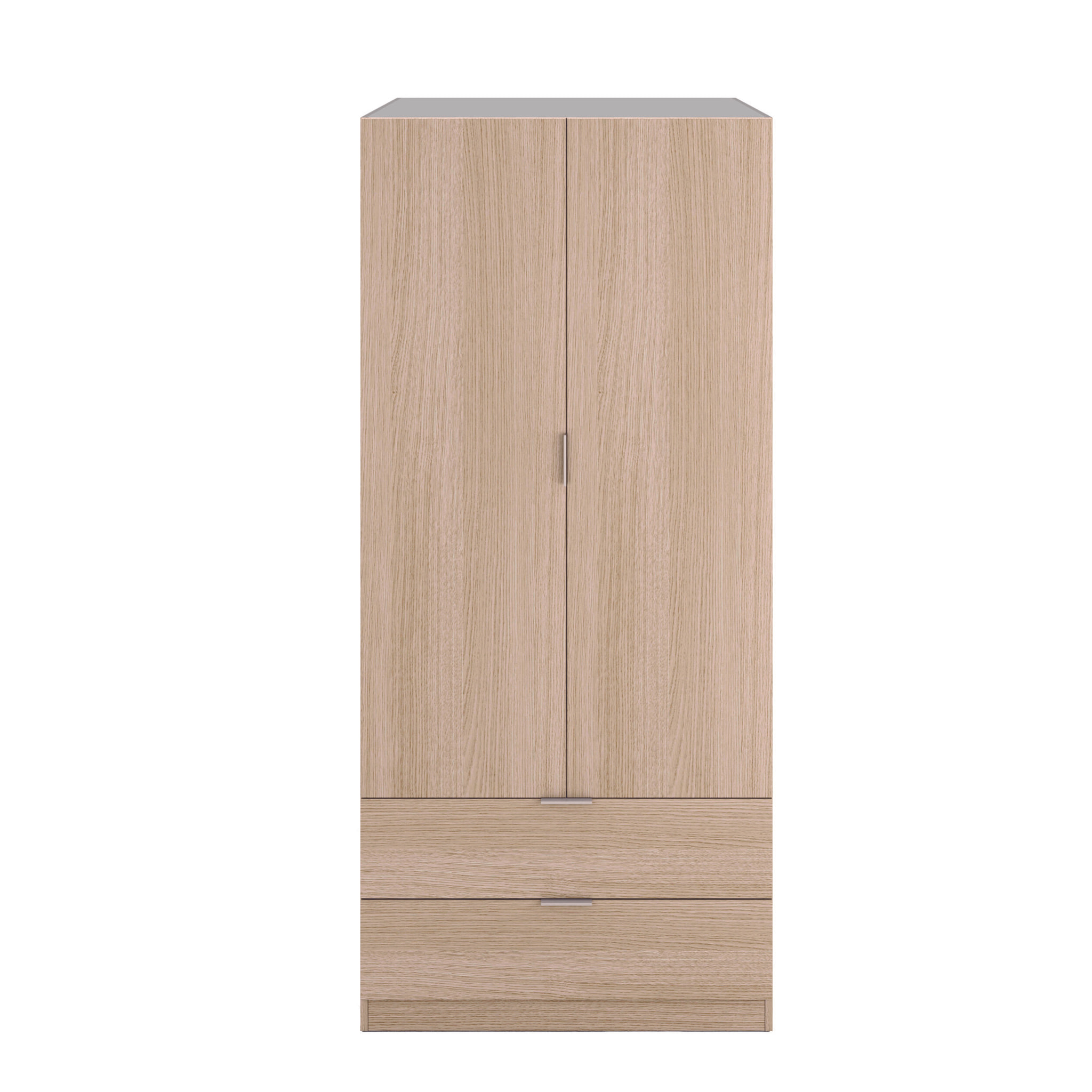 ARMARIO NICO 2P2C ROBLE