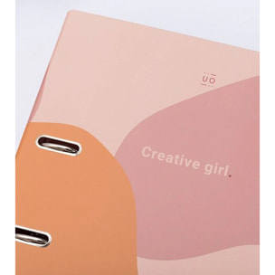 Archivador de anillas "Creative Girl"
