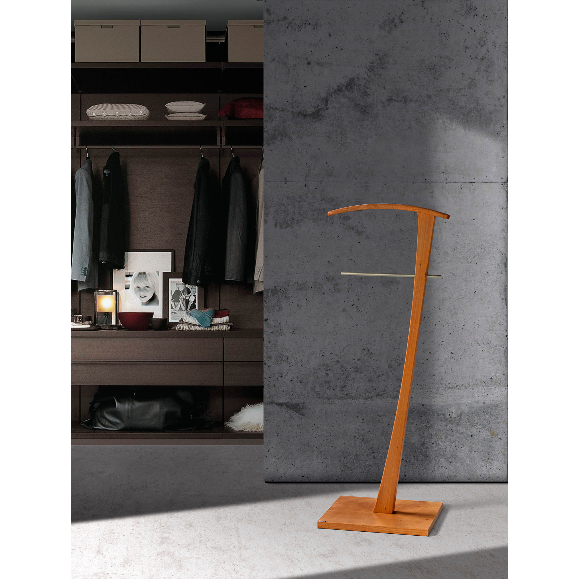 Galán de noche Lindes cerezo 115x46x48 cm