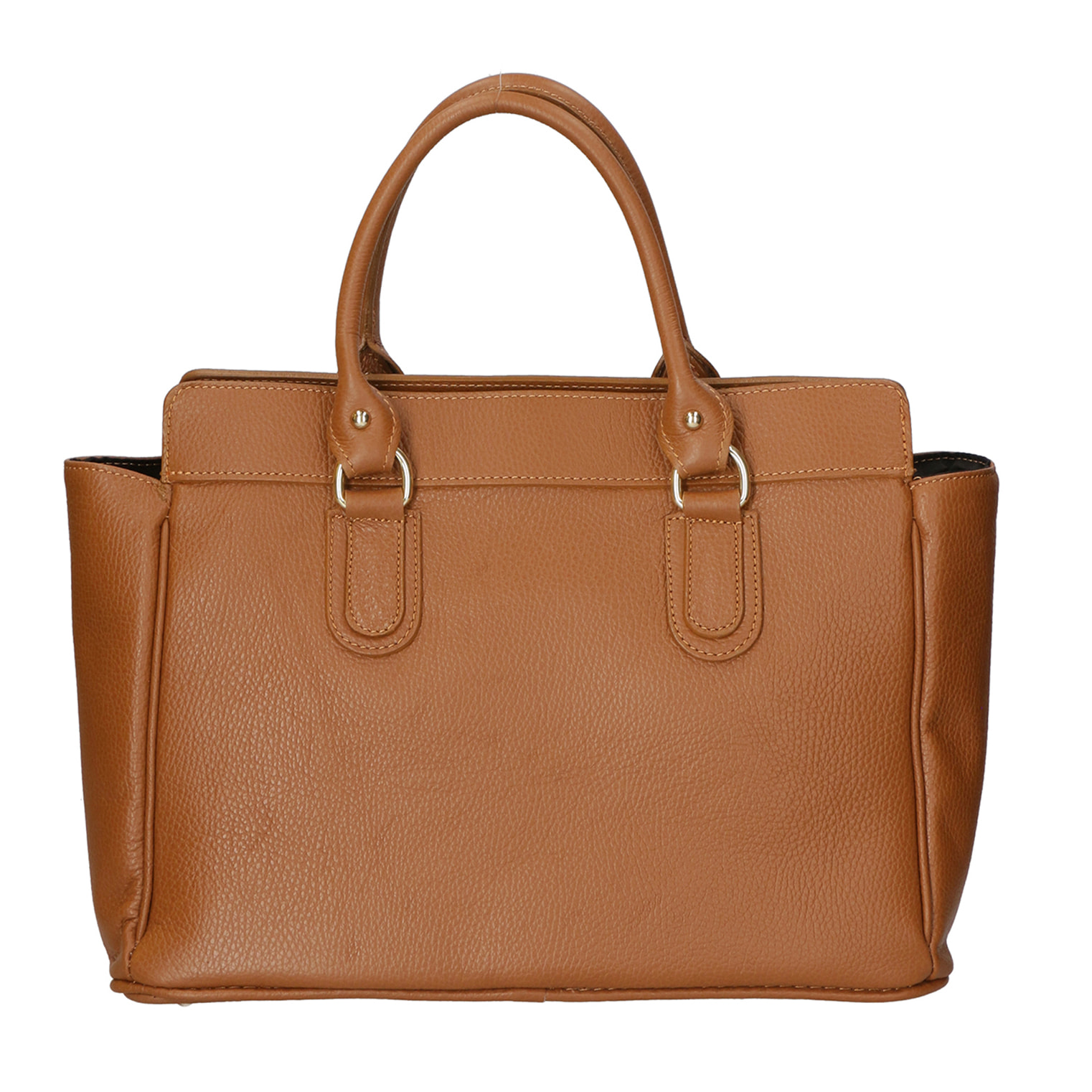 Borsa a mano da Donna Elena in Vera Pelle Made in Italy 28x37x18 cm