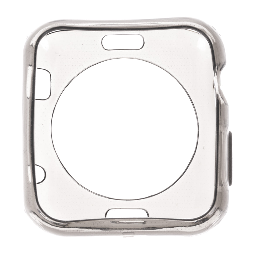 DAM APPLE WATCH CASSA IN SILICONE 38 MM 4x1x3 Cm. Grigio