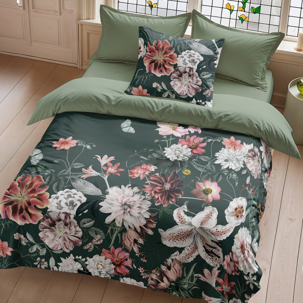 Funda nórdica alur musgo