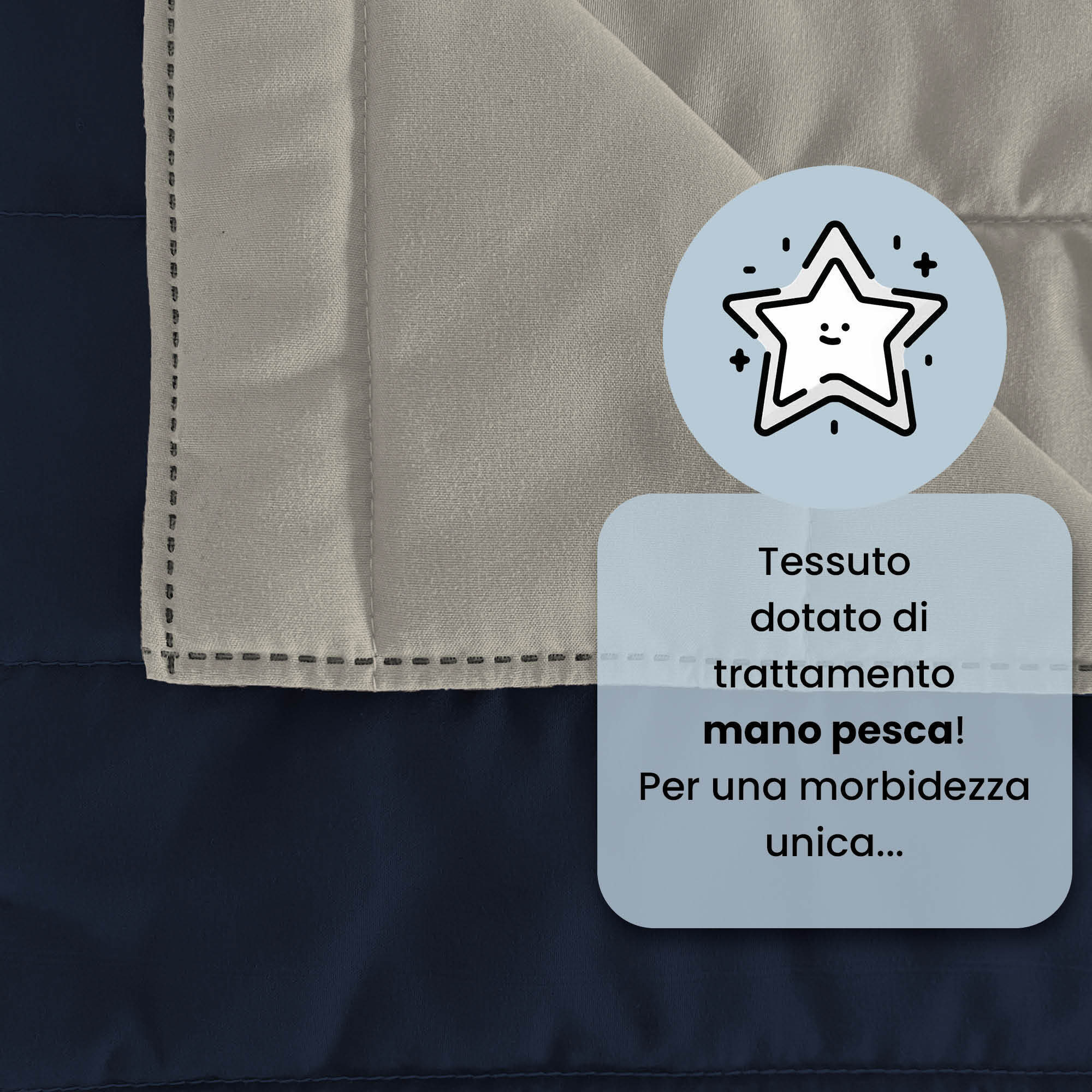 TRAPUNTINO ESTIVO ELEGANT MATRIMONIALE, BICOLORE