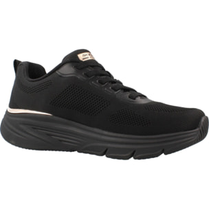Sneakers De  Mujer Bobs Arch Fit Elev8 Negro