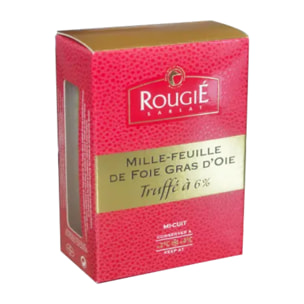 Millefeuille de foie gras d'oie truffé 6% - 180g