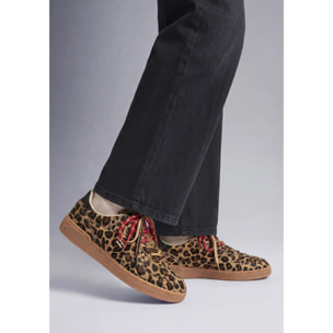 Zapatillas de Mujer Rebel Lab Leo con Estampado de Leopardo D.Franklin