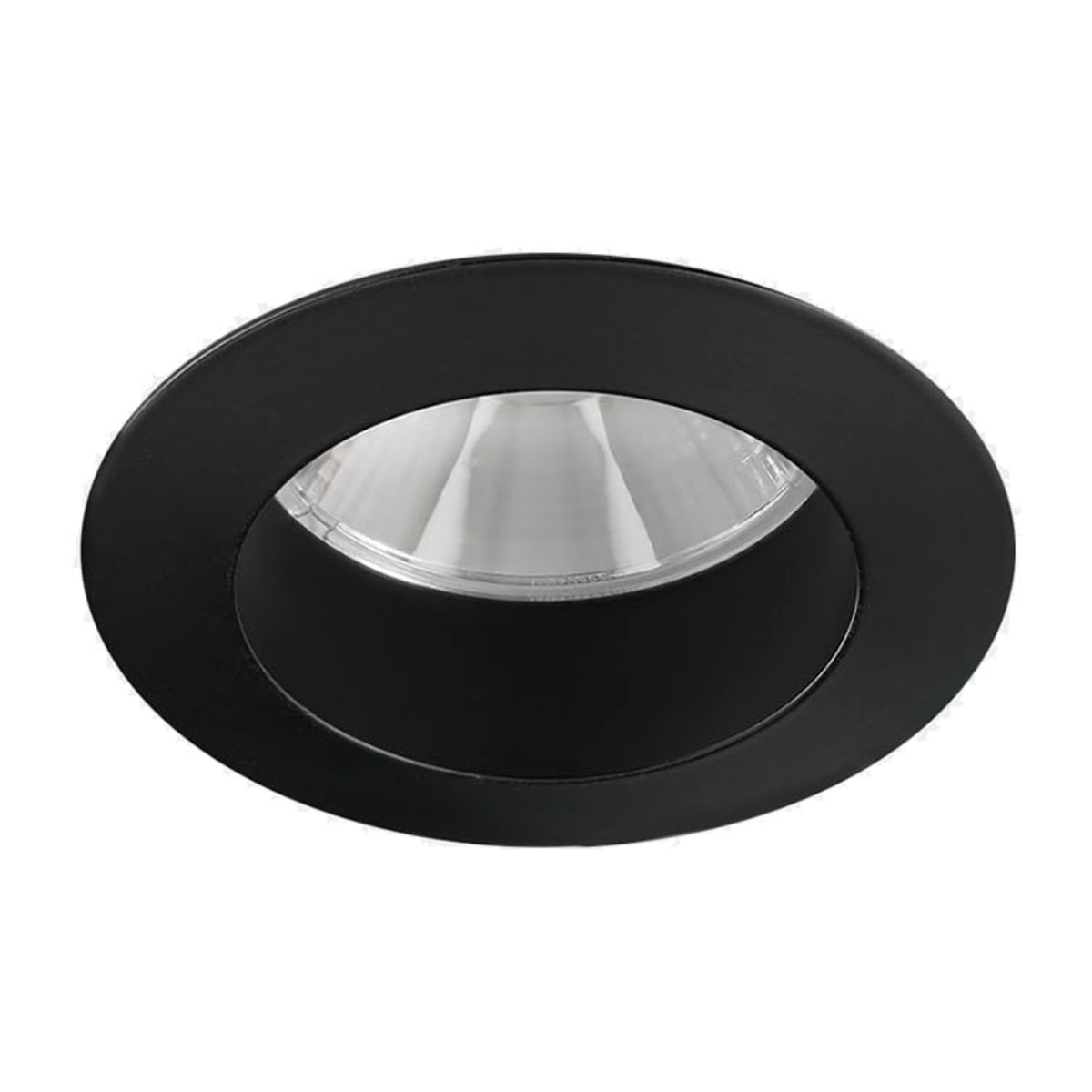 LEDS·C4 Downlight Play Redondo Fijo 8W Negro IP54 Iluminación LED Resistente y de Alta Calidad