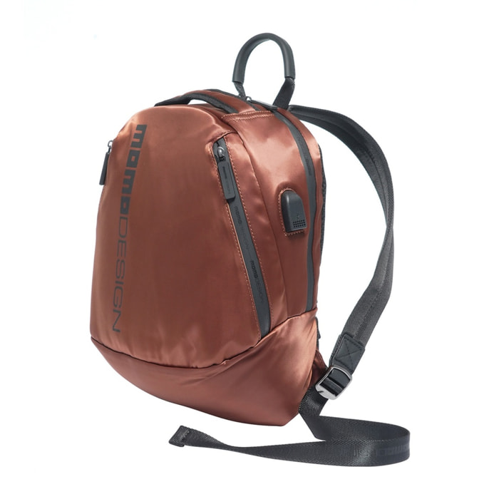 Zaino uomo casual Evoque - Poliuretano - Chiusura zip - 27.0 x 35.0 x 15.0 cm