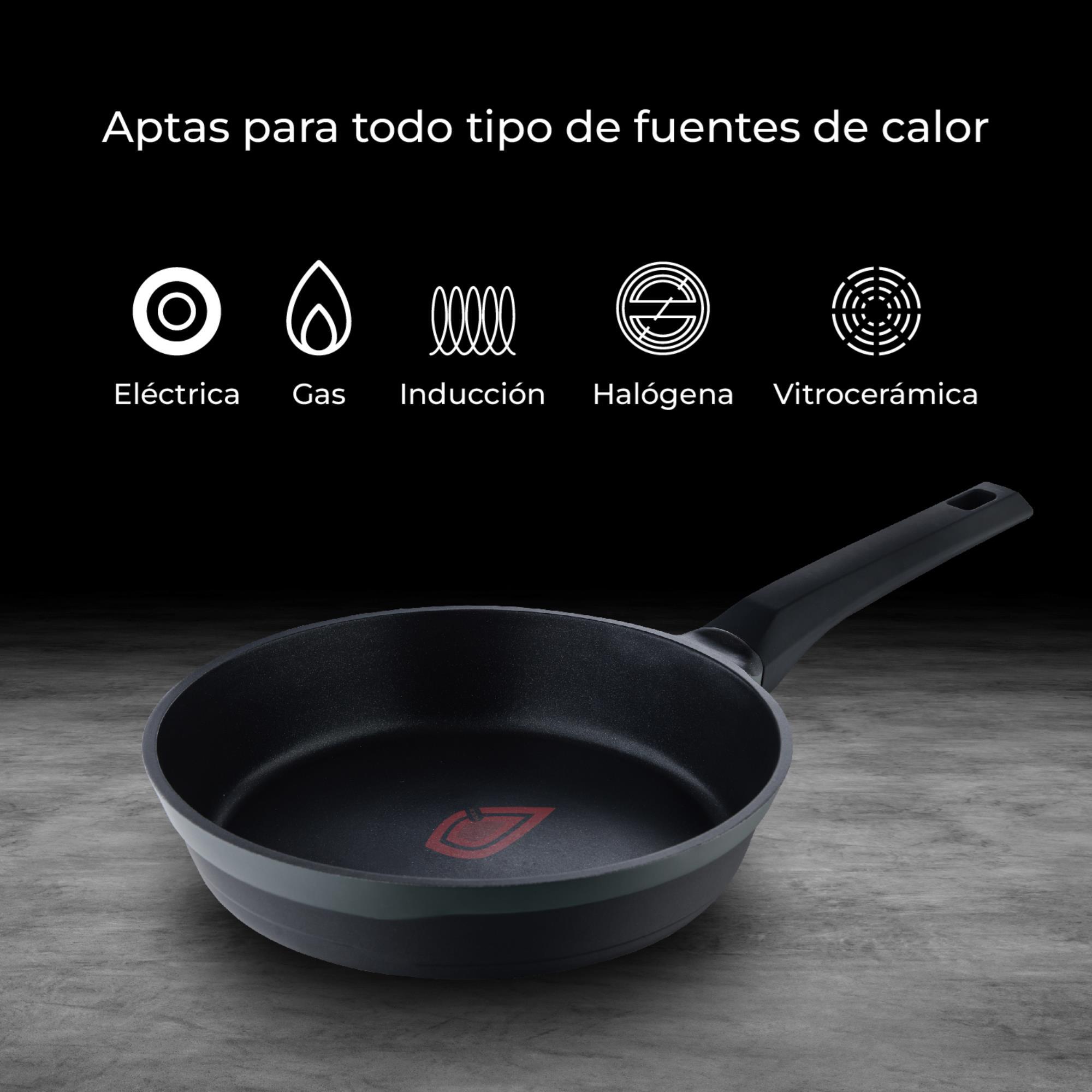 Cazo Ø16x8cm en Aluminio fundido con tapa y mango soft touch GASTRO REECO MasterPRO