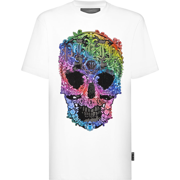 PHILIPP PLEIN T-Shirt Round Neck SKULL