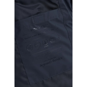 Chaqueta Dorsey azul marino con logo Rigby Go