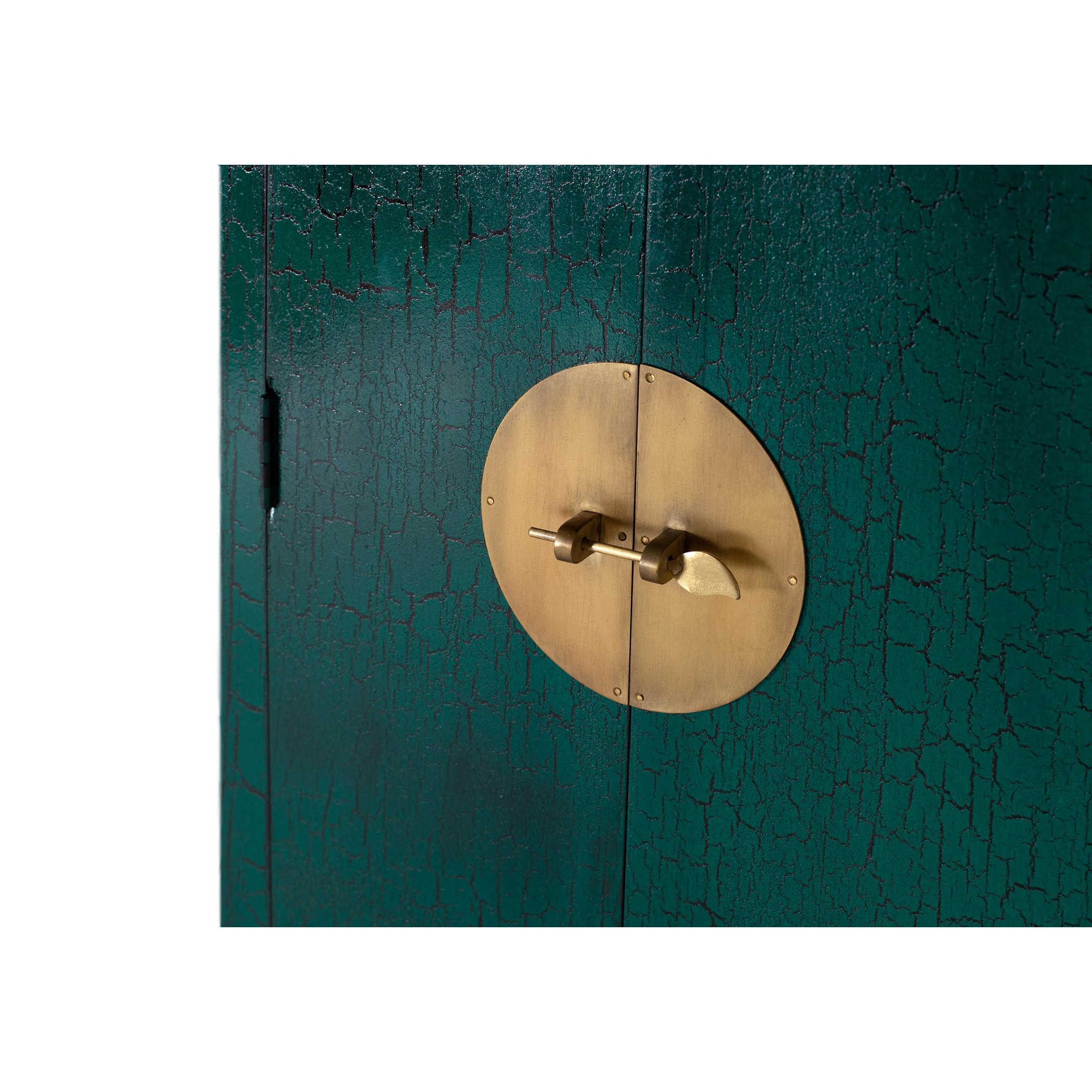 Armario de Madera de Mango 60 Cm Estilo Oriental