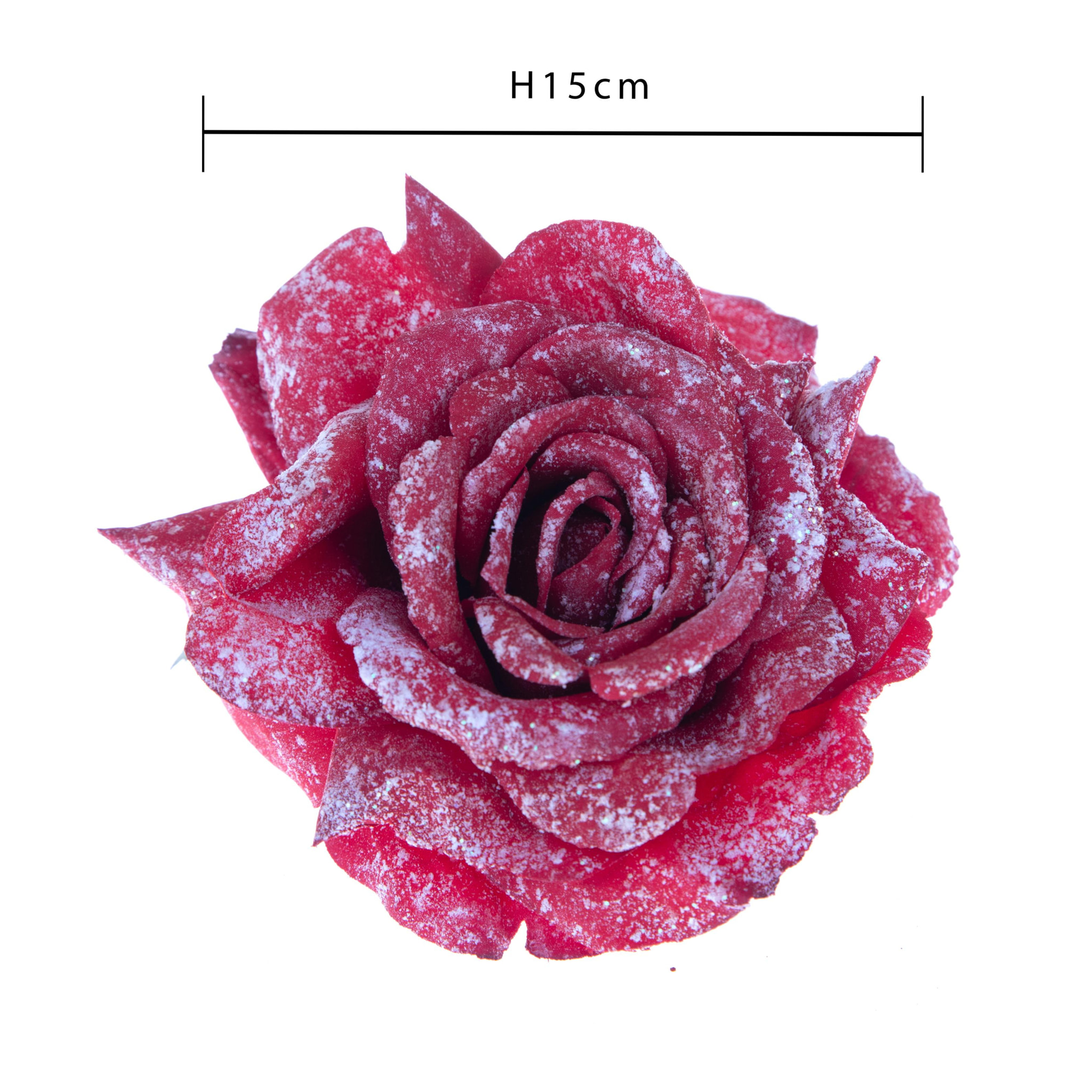 Rosa - Pezzi 24 - 15xH5x15cm - Bianchi Dino SpA