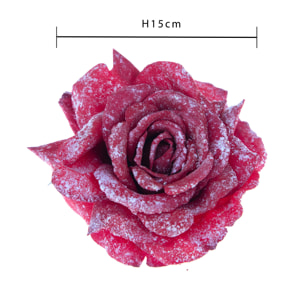 Rosa - Pezzi 24 - 15xH5x15cm - Bianchi Dino SpA