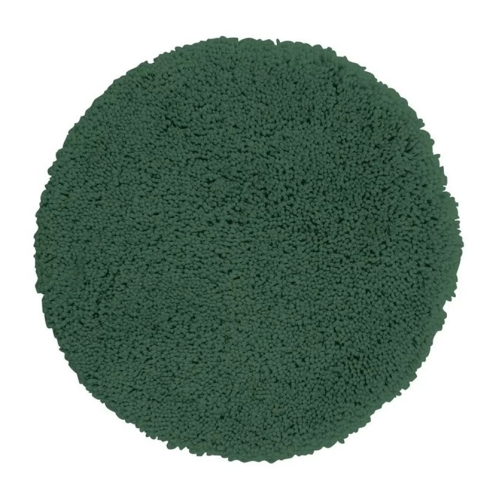Tapis de bain Rond HIGHLAND ?110cm Vert foncé Spirella
