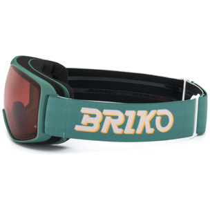 Briko - Maschere /Occhiali Protettivi, Uomo Donna, Verde - Zenith