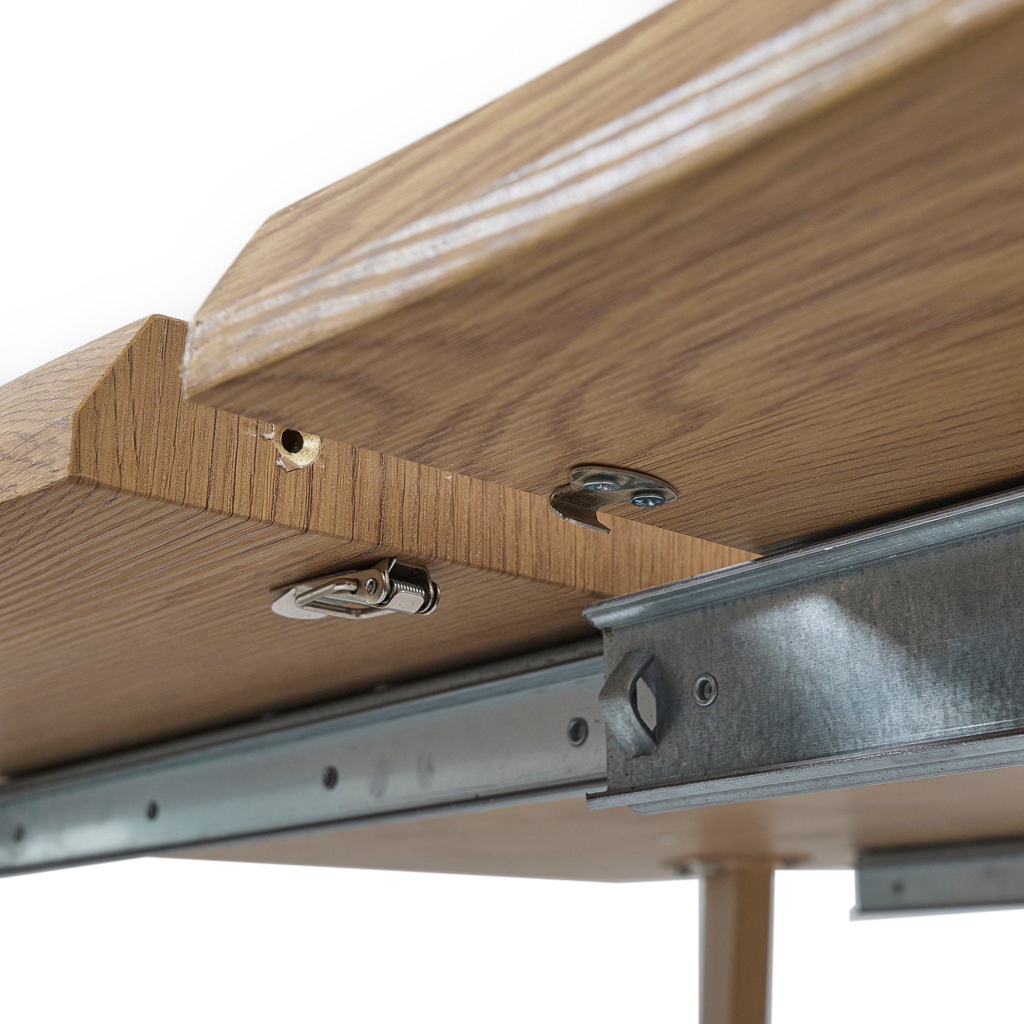 TABLE EXTENSIBLE BOIS 6 A 8 PERSONNES