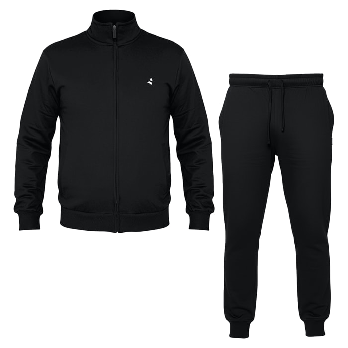Tuta Uomo NAVIGARE Cotone Felpato Full Zip
