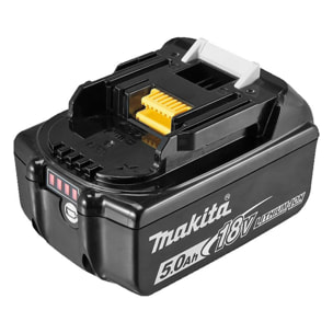 Découpeur-ponceur multifonctions 18V - MAKITA - avec 2 batteries 18V 5.0Ah - chargeur - Makpac - DTM52RTJX1