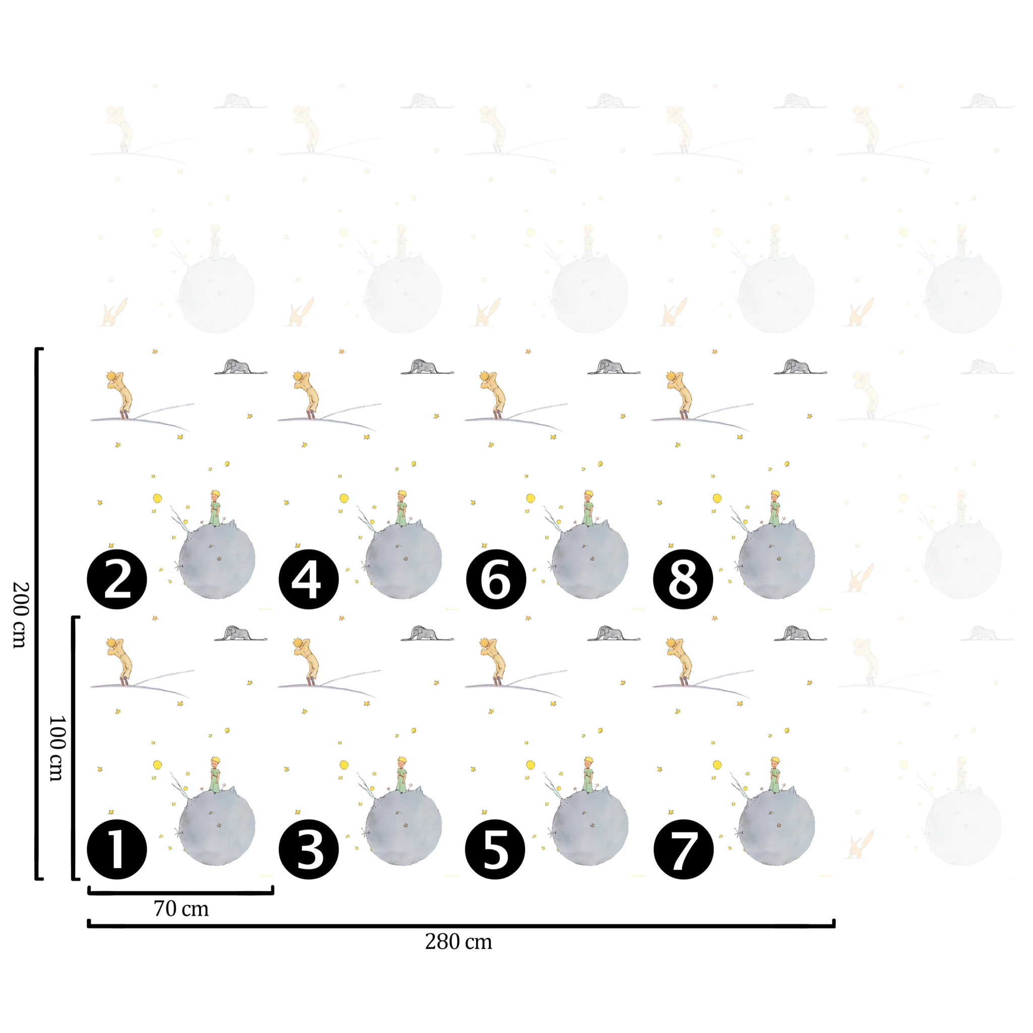 Carta da Parati Ufficiale Il Piccolo Principe Aviatore Storia