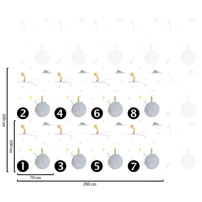 Carta da Parati Ufficiale Il Piccolo Principe Aviatore Storia