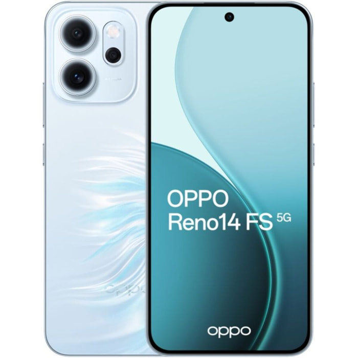 Smartphone OPPO Reno 14 FS 512Go Bleu Opale 5G