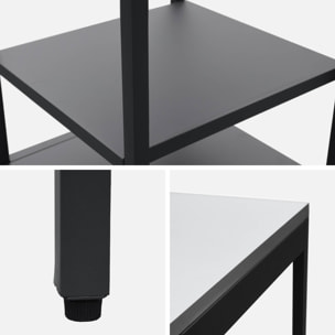 Cuisine extérieure acier 2 étagères L49cm NAXOS