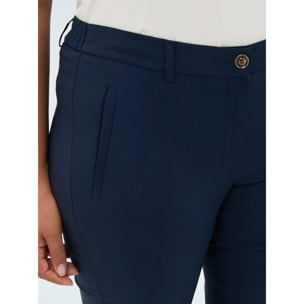 Fiorella Rubino - Pantalones modelo New York - Azul