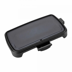 Plancha de cocina eléctrica JATA JEGR1241 de 50 x 25 cm (XL) Antiadherente. 2200 W